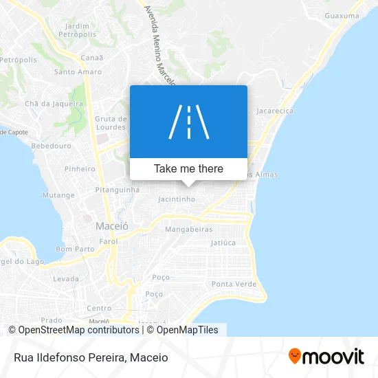 Rua Ildefonso Pereira map