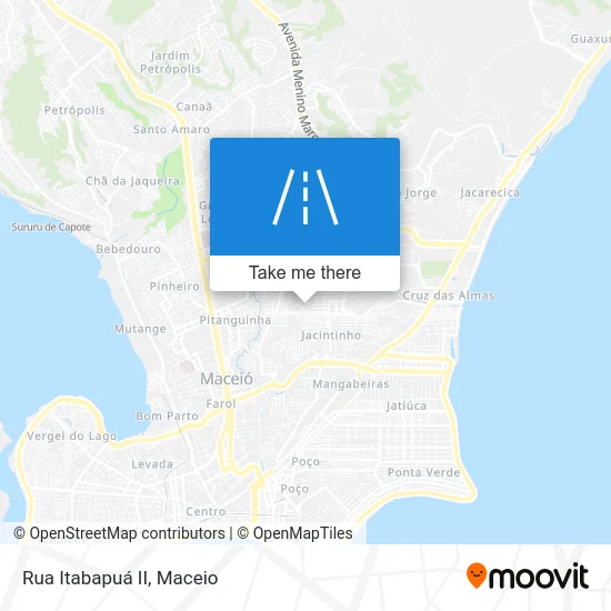 Rua Itabapuá II map