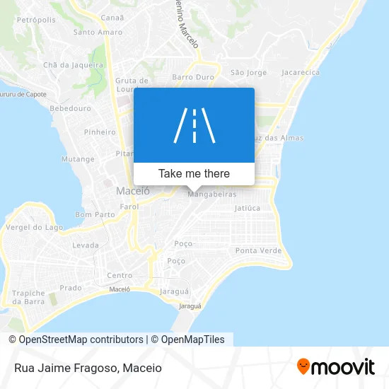 Rua Jaime Fragoso map