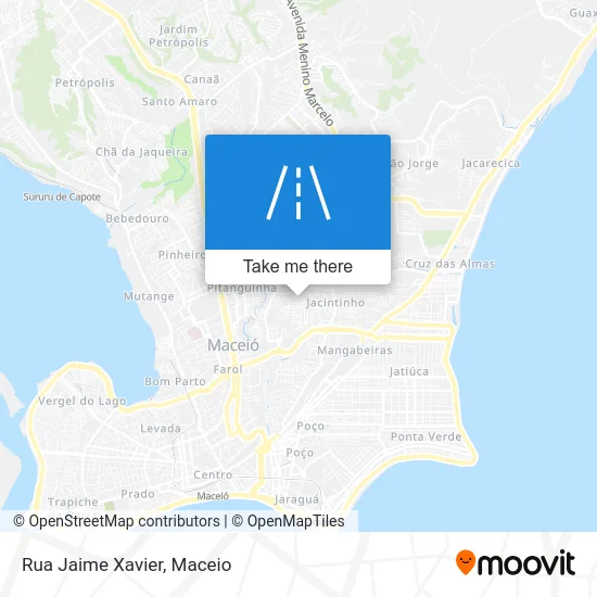 Rua Jaime Xavier map
