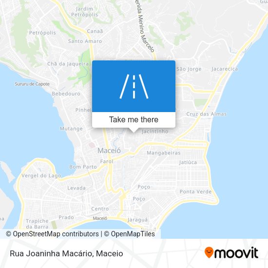 Rua Joaninha Macário map
