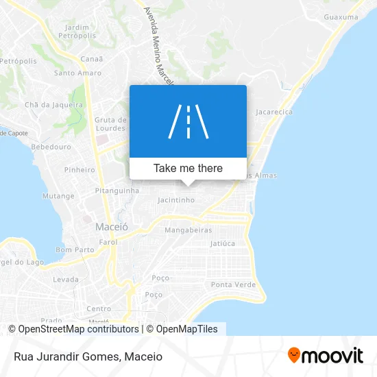 Rua Jurandir Gomes map