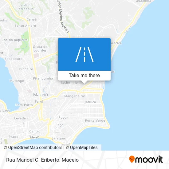 Rua Manoel C. Eriberto map