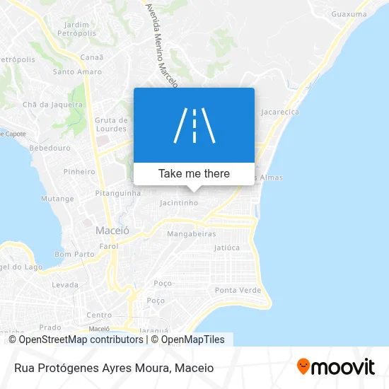 Rua Protógenes Ayres Moura map