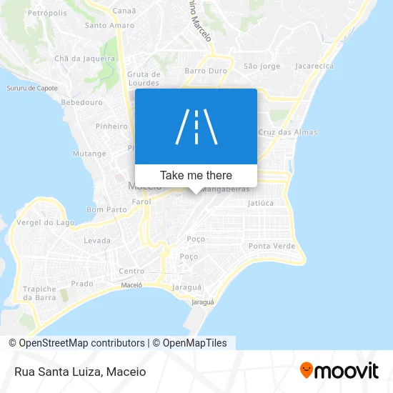 Rua Santa Luiza map