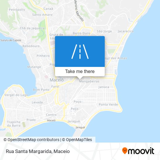 Rua Santa Margarida map