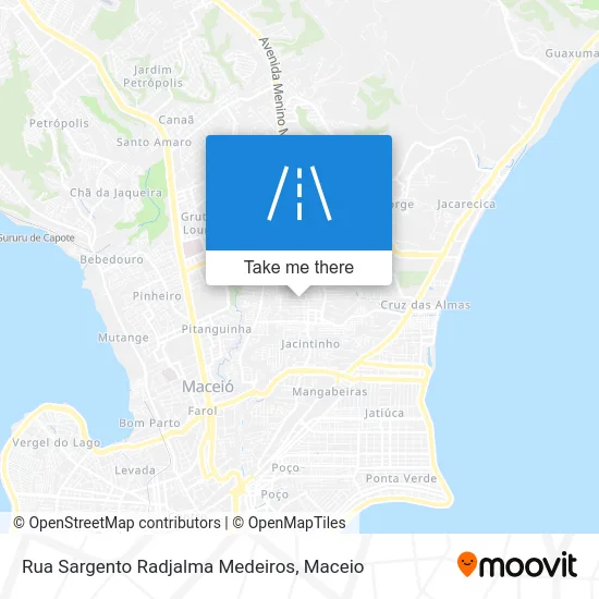 Rua Sargento Radjalma Medeiros map
