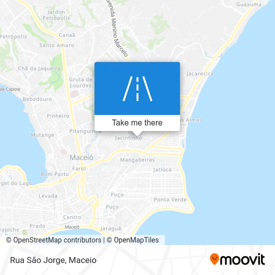 Rua São Jorge map