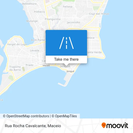 Rua Rocha Cavalcante map