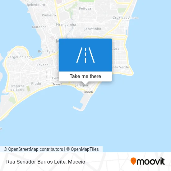 Rua Senador Barros Leite map