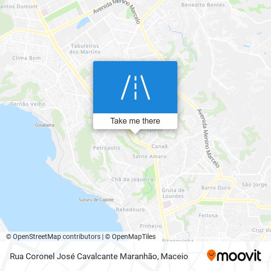 Rua Coronel José Cavalcante Maranhão map