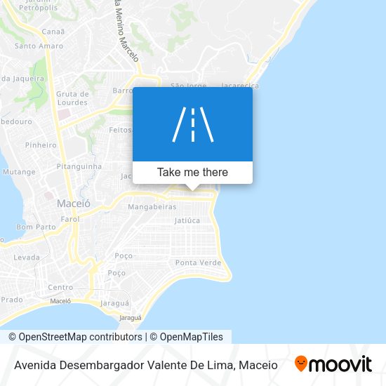 Avenida Desembargador Valente De Lima map