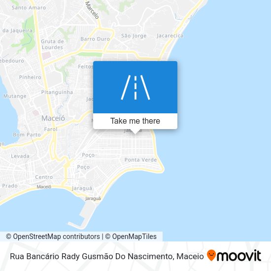 Rua Bancário Rady Gusmão Do Nascimento map