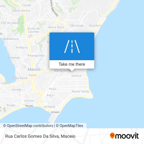Rua Carlos Gomes Da Silva map