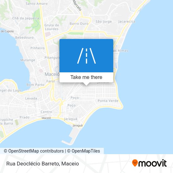 Rua Deoclécio Barreto map