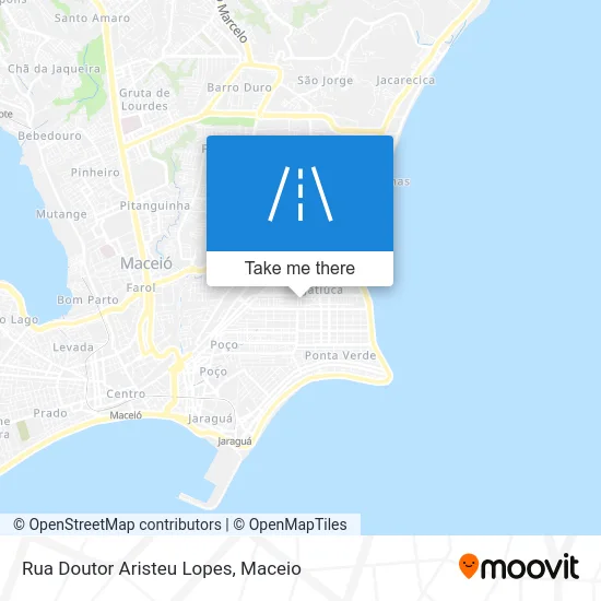Rua Doutor Aristeu Lopes map