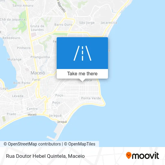 Rua Doutor Hebel Quintela map