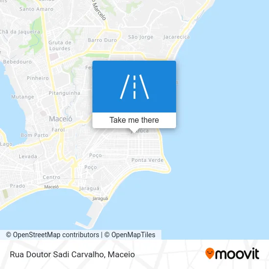 Rua Doutor Sadi Carvalho map