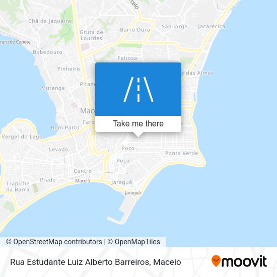 Rua Estudante Luiz Alberto Barreiros map