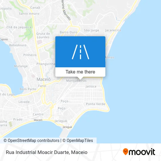 Rua Industrial Moacir Duarte map
