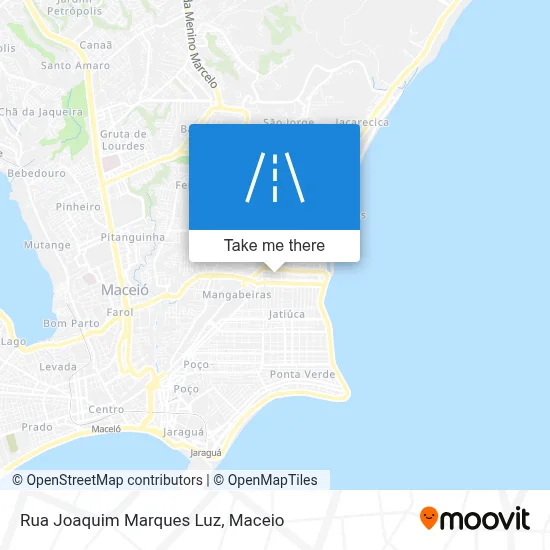 Rua Joaquim Marques Luz map