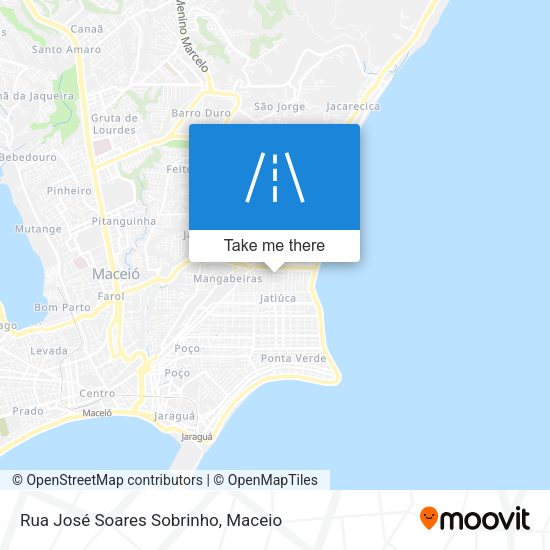 Rua José Soares Sobrinho map