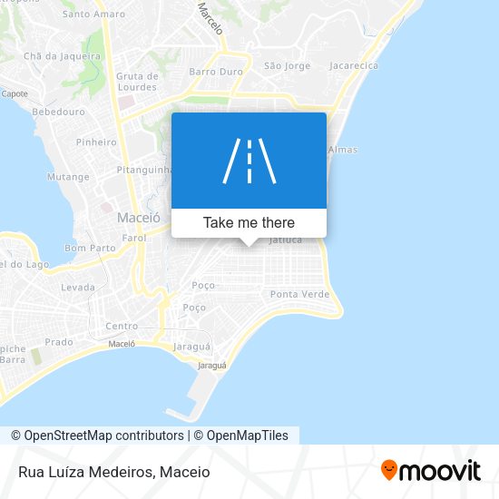 Rua Luíza Medeiros map