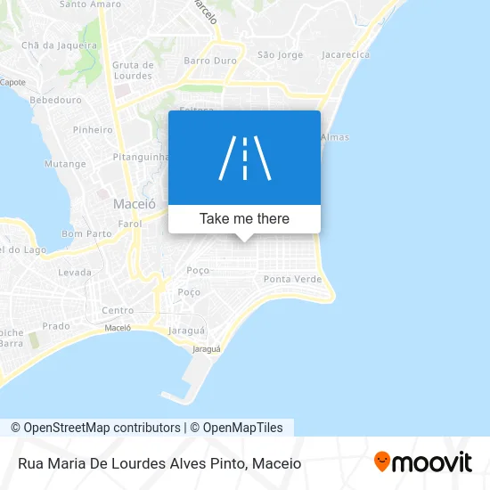 Rua Maria De Lourdes Alves Pinto map