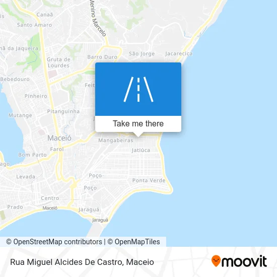 Rua Miguel Alcides De Castro map
