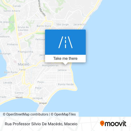 Rua Professor Sílvio De Macêdo map