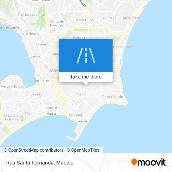 Rua Santa Fernanda map