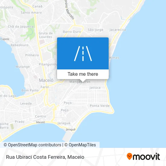 Rua Ubiraci Costa Ferreira map