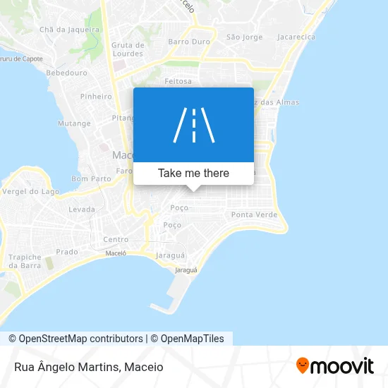 Rua Ângelo Martins map
