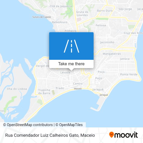 Rua Comendador Luiz Calheiros Gato map