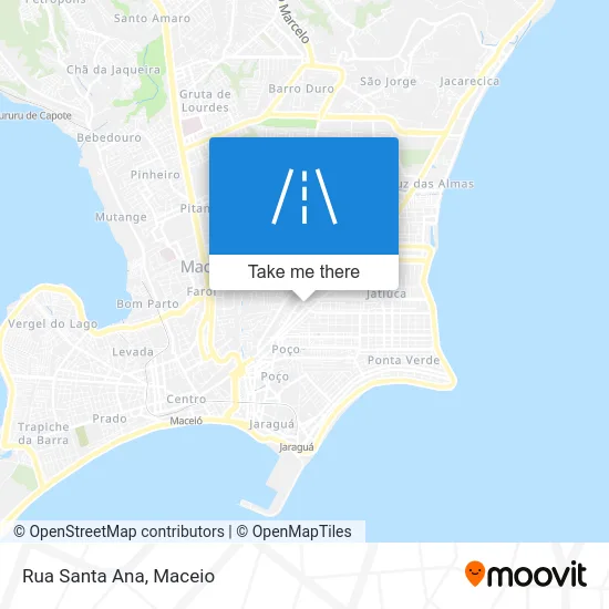 Rua Santa Ana map