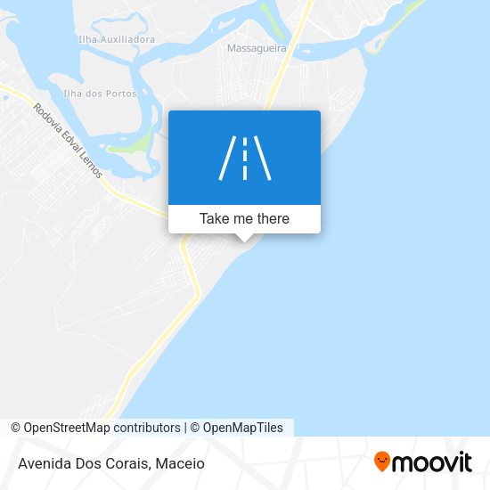 Avenida Dos Corais map