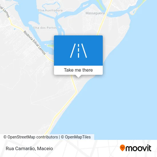 Rua Camarão map
