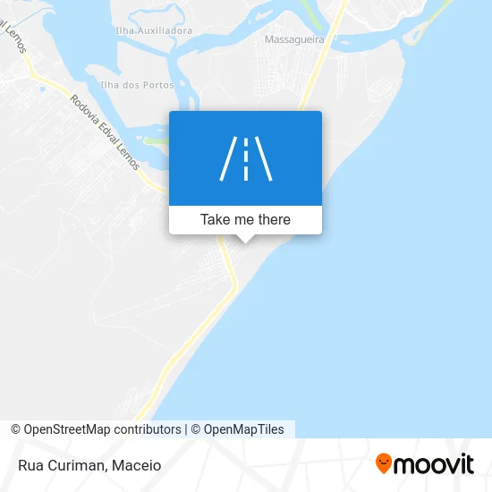 Rua Curiman map