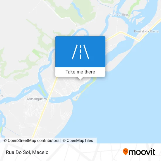 Rua Do Sol map