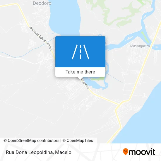 Rua Dona Leopoldina map