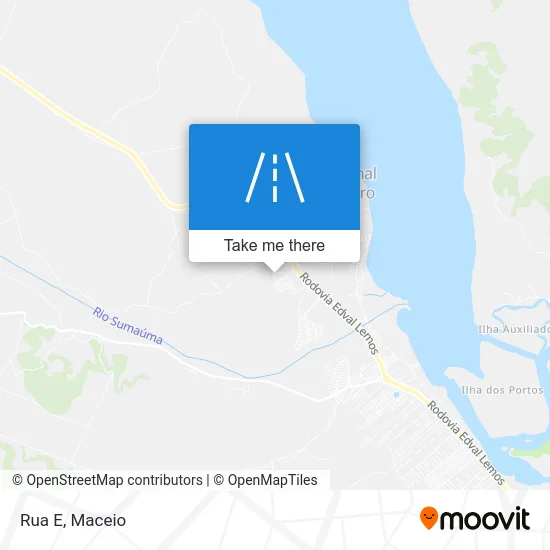 Rua E map