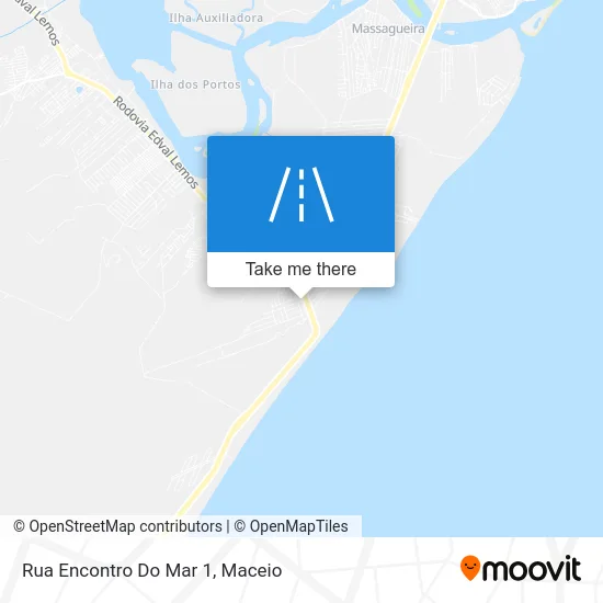 Rua Encontro Do Mar 1 map