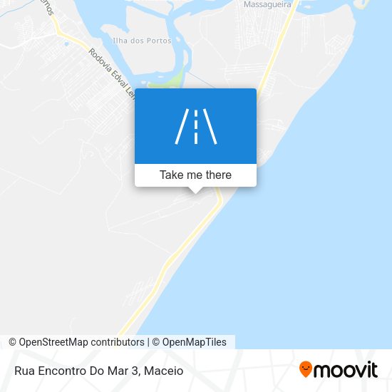 Rua Encontro Do Mar 3 map