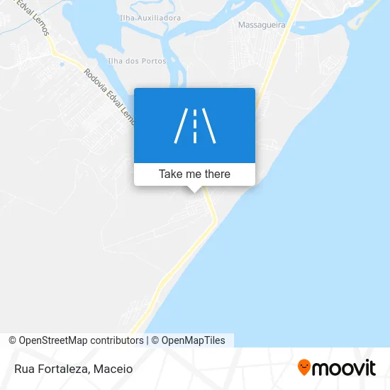 Rua Fortaleza map