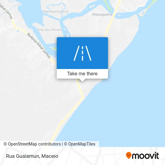 Rua Guaiamun map