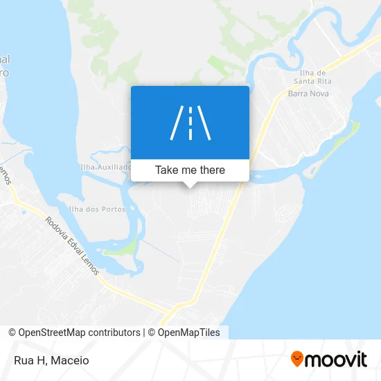 Rua H map
