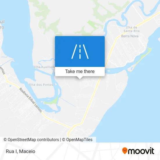 Rua I map