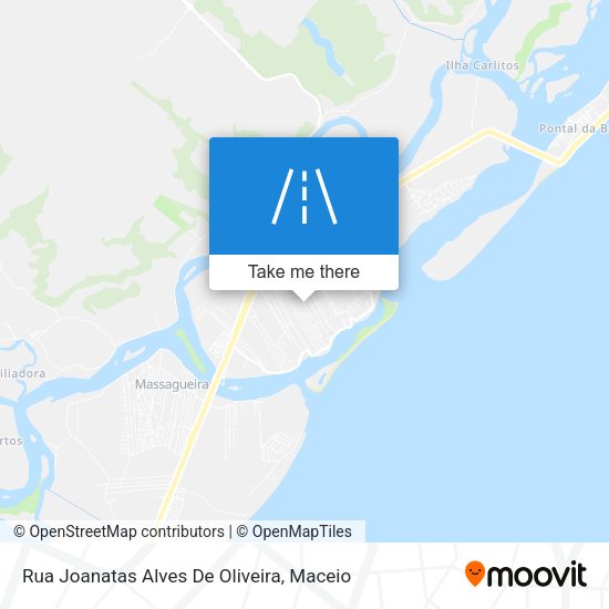 Rua Joanatas Alves De Oliveira map