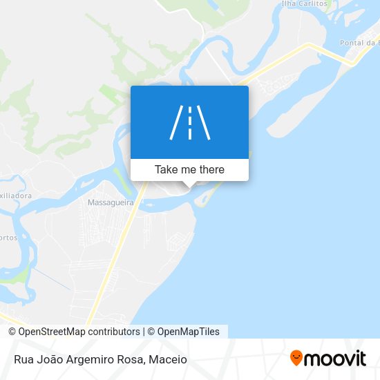 Rua João Argemiro Rosa map