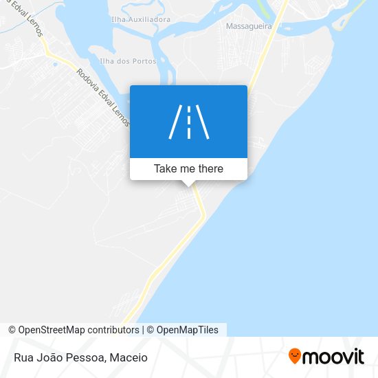 Rua João Pessoa map